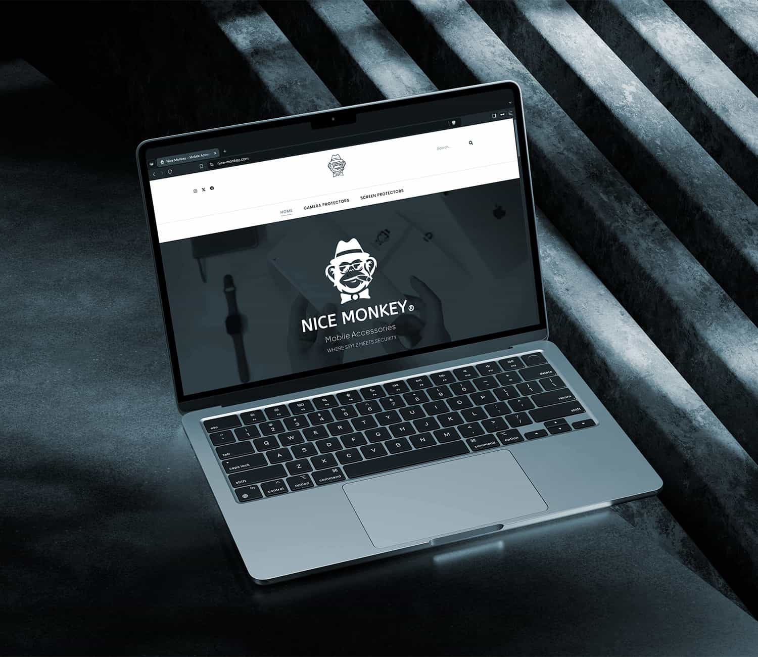 NiceMonkey website homepage